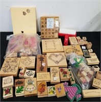 Group of crafting stamps