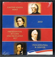 2010 Presidential Dollar P&D Set (All 4 Pres.)