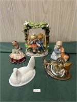 Vintage Porcelain Figurine Lot