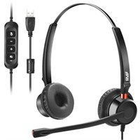 RVP+ Stereo USB Headset with ENC  Wired Headset wi
