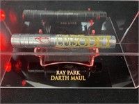 RAY PARK SIGNED STAR WARS DARTH MAUL LIGHTSABER