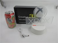 Lampe créative 3D en forme de logo XBOX