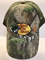 Bass pro shop camouflage snap to fit ball cap