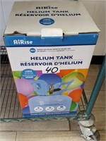 New helium tank