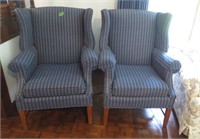 2 upholstered chairs