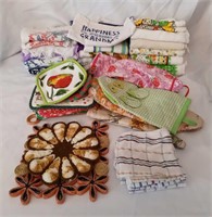 Kitchen Towels, Wash Rags, Pot Holders, Misc.