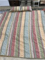 LL Bean Patchwork Quilt King Size With 2 Pillow
