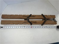 Wood panel clamp