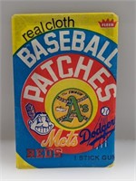 1975 Fleer Cloth Baseball Patches Pack