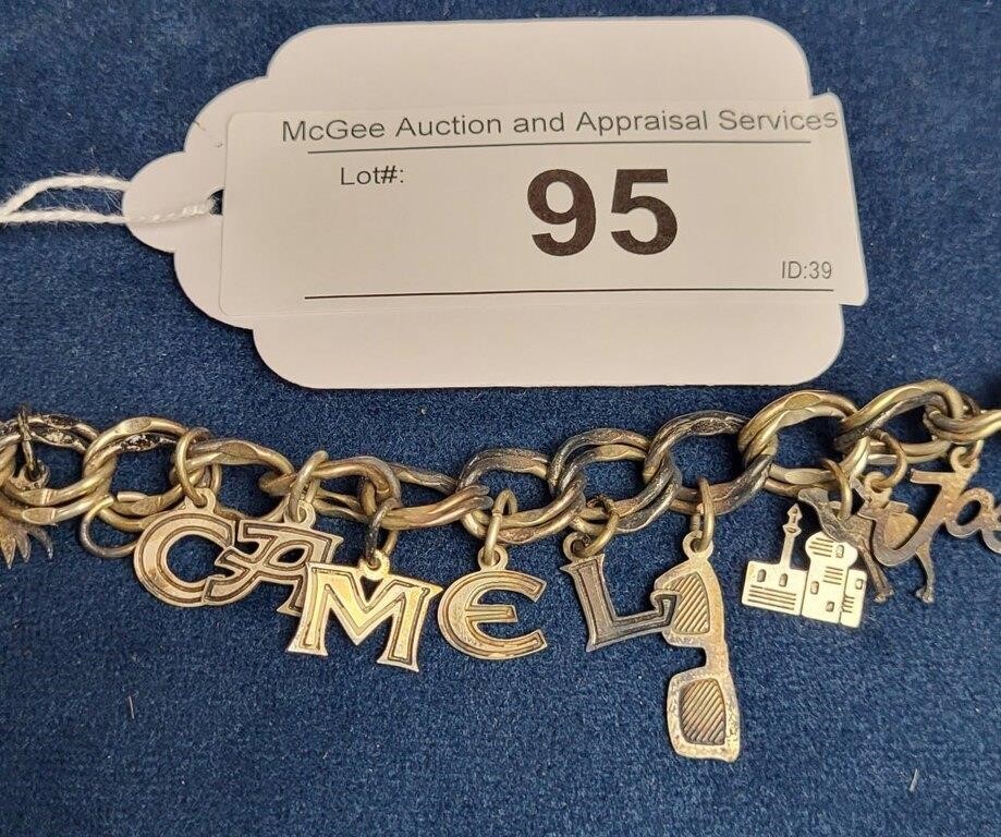 Camel Cigarette - Charm Bracelet -