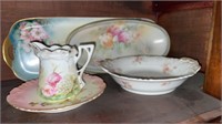 Vintage floral dishes- variety of styles &
