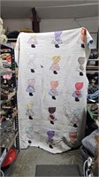 Sunbonnet Sue Quilt with some Damage