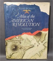 Book -Atlas of the American Revolution 1975