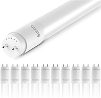 Sunco 10 Pack T8 LED 4FT Tube Light