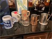 6 Mugs/Steins