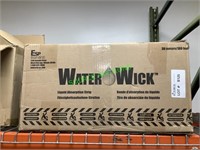 Water wick liquid absorption strips