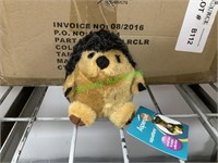 Petmate squatter lg hedgehog dog toys
