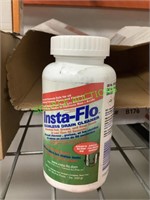 Insta-flo odorless drain cleaners