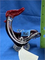 Art Glass Rooster