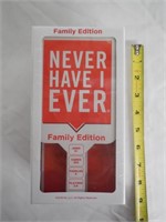 Never Have I Ever Card Game, Family Edition 6+