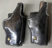 2 - Don Hume Leather Pistol Holsters