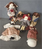 Variety of Dolls