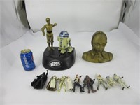 Tirelire et figurines vintages, Star wars