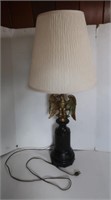 Vintage Table Lamp-35"H w/Shade (good condition)