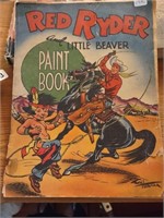 Red Ryder and Little Beaver Paint Book, 1947