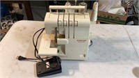 Singer serger differential feed model 14sh654