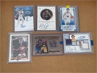 Basketball Autographed Cards Autos Patch