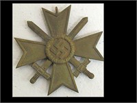 BRONZE WAR MERIT CROSS WITH SWORDS