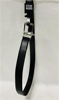 MENS BLACK STEVE MADDEN BELT SIZE 34/36