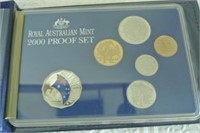 Royal Australian Mint Year 2000 Proof Set