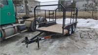 9-FT Custom Made Industrial Trailer T/A