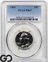 2-coin Lot, Washington Quarters, PCGS Certified