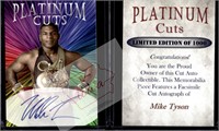Mike Tyson Platinum Cuts facsimile auto