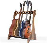 Ackitry Guitar Stand for Multiple Guitars, Wood Gu