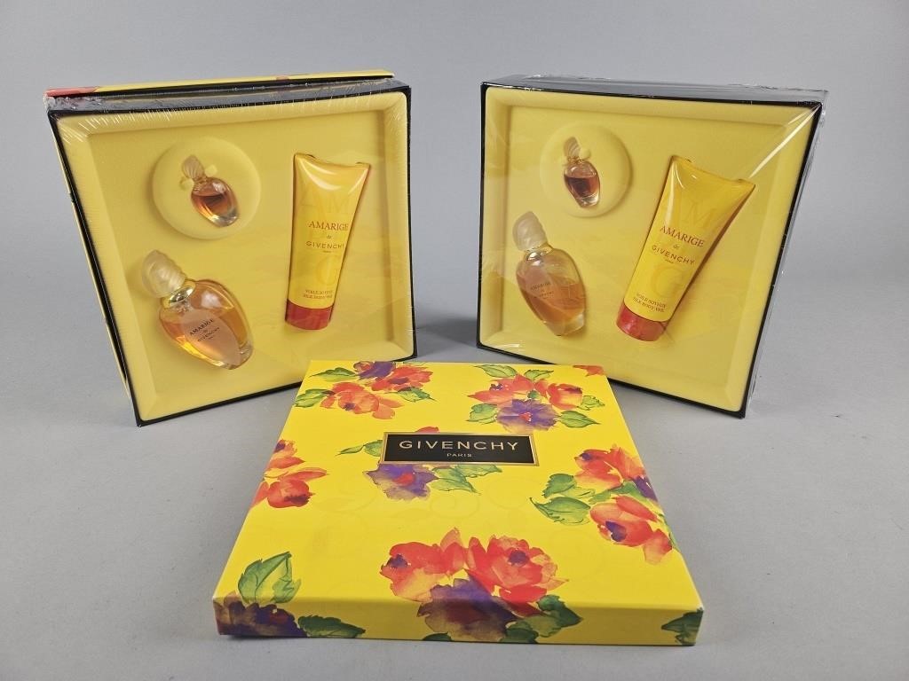 2 New Vintage Amarige De Givenchy Gift Sets