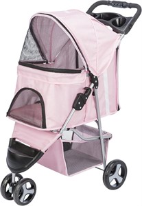 ULN - TRIXIE Pink Pet Stroller & Carrier