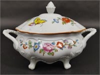 Estée Lauder Chinoiserie Porcelain Floral Tureen