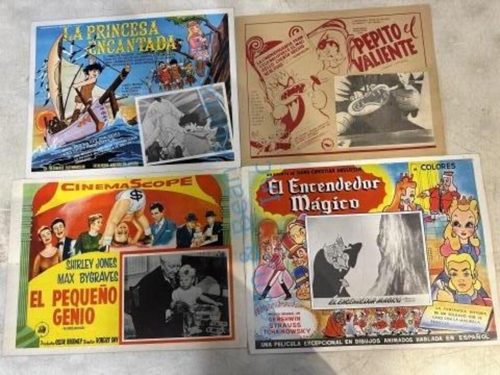 Spanish lobby cards children’s movies