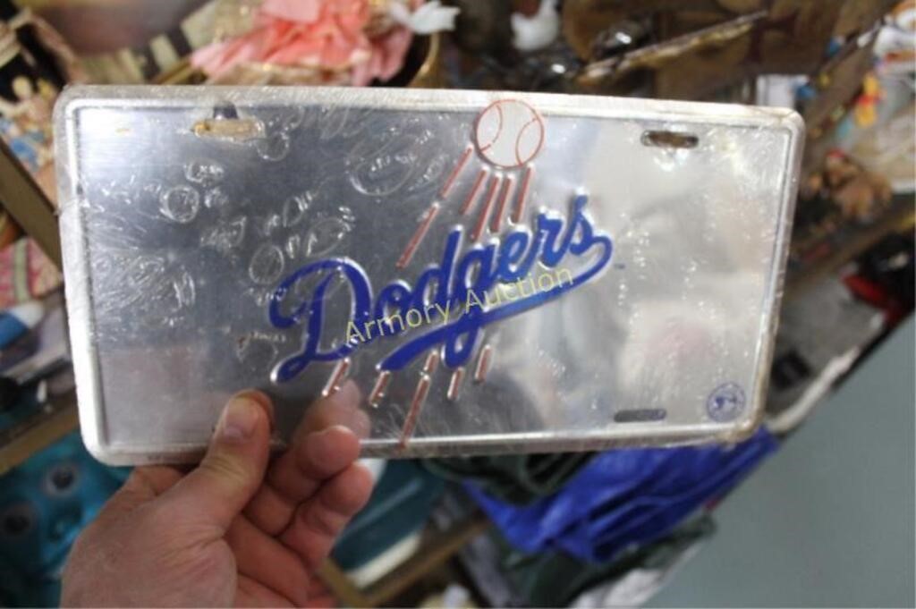 DODGERS LICENSE TAG