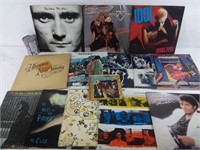 13 vinyles dont Billy Idol et the Police