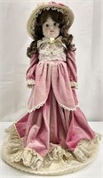 Lady Anne Jointed Porcelain Doll