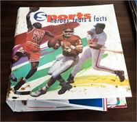 Sports Heroes, Feats & Facts Book W Pages