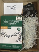 Led Garland Light Set; Garlands