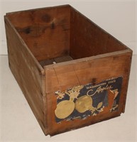 Washington State Apple Wooden Crate