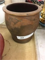 Vintage Redware Crock