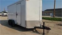 2010 H&H 18ft V nose Enclosed Trailer 10,000lb